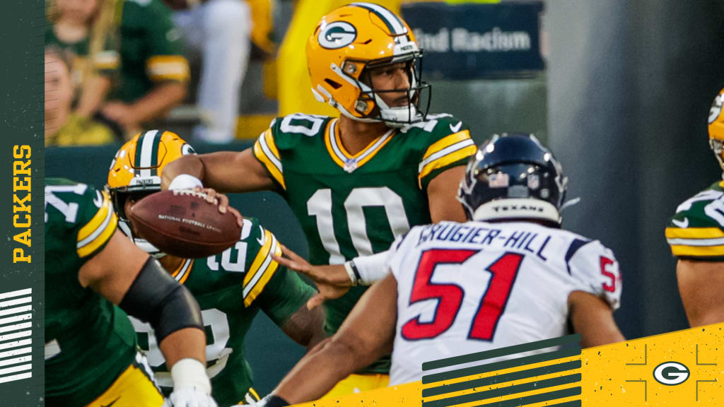 Matt LaFleur says Packers QB Jordan Love got 'dinged' vs. Texans