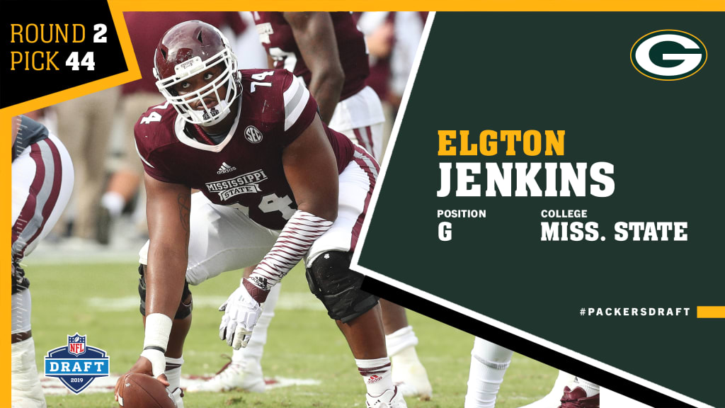 Elgton Jenkins Stats, News and Video - G