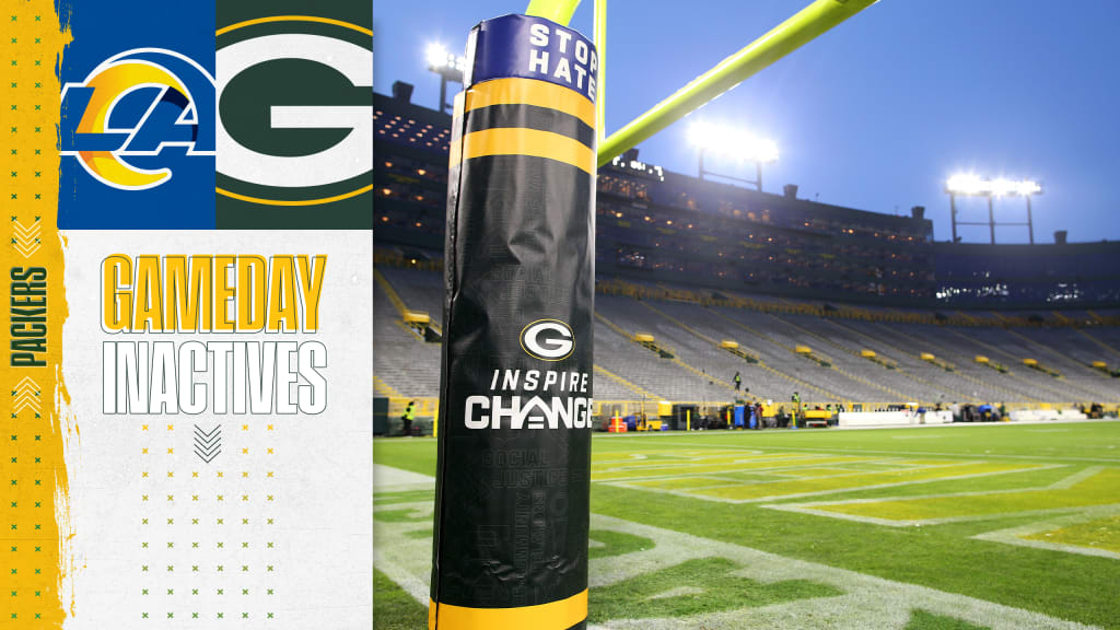 Packers Week 15 Inactives: David Bakhtiari, Krys Barnes won't play vs Rams  - Acme Packing Company