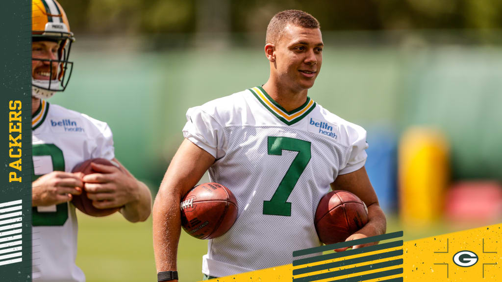 New Packers punter Corey Bojorquez not afraid of competition — or of asking  Aaron Rodgers for his jersey