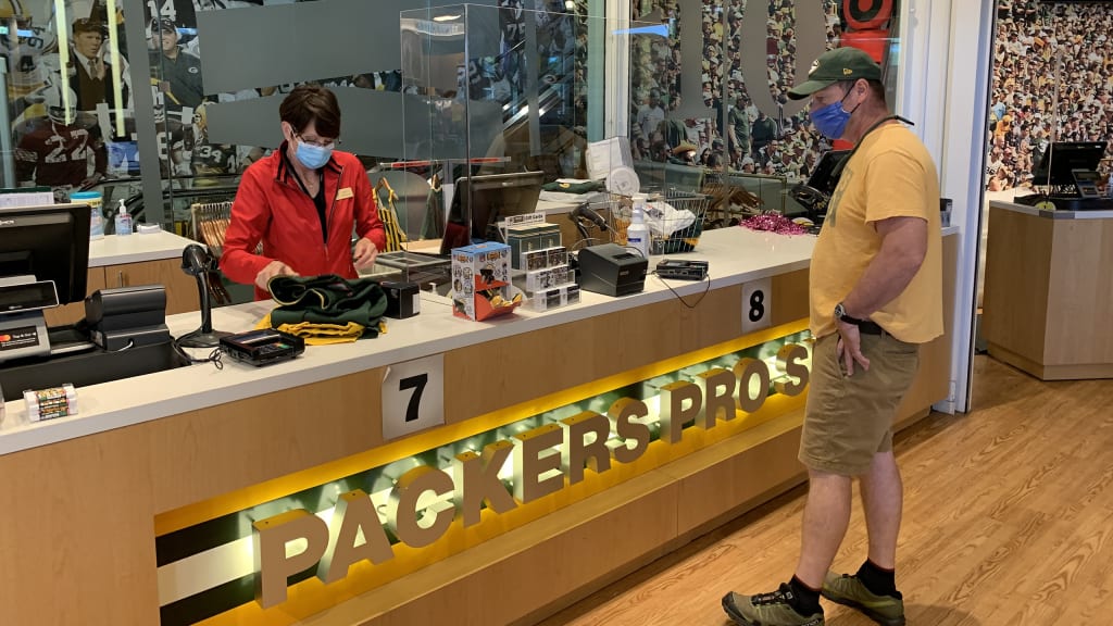 Packers Pro Shop open as of Monday, June 15