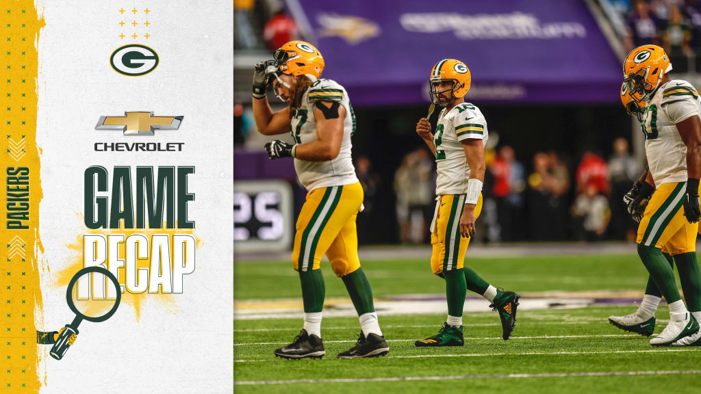 Packers fall to Vikings in Matt LaFleur's first NFC North road loss