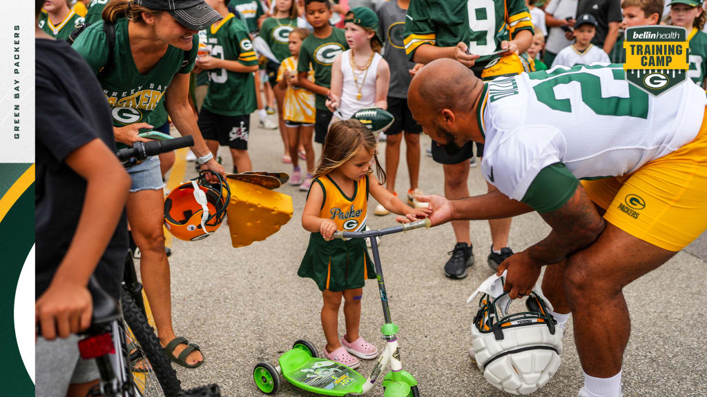 Packers announce second week of Training Camp times, dates