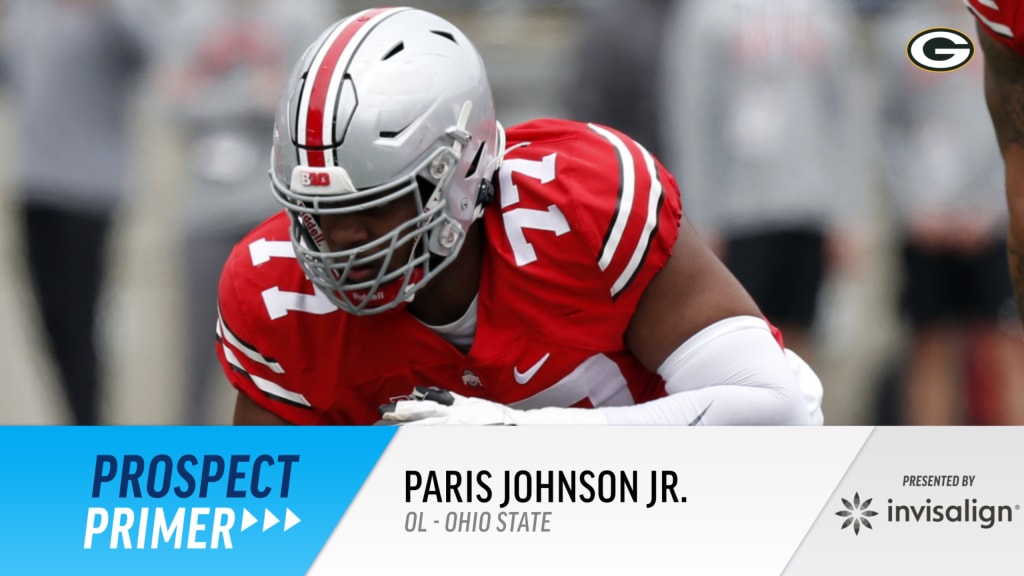 NFL Draft the pick is in Paris Johnson JR offensive tackle