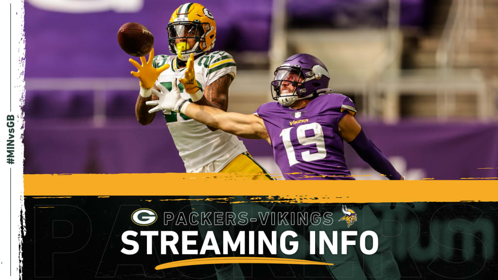 How to stream watch Packers Vikings game on TV