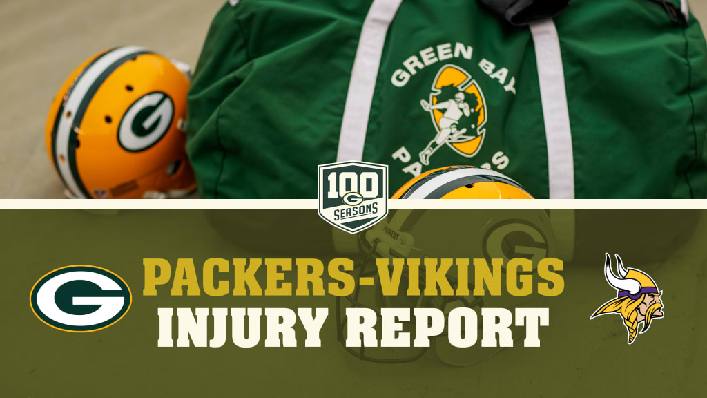 Minnesota Vikings at Green Bay Packers: Final injury reports for