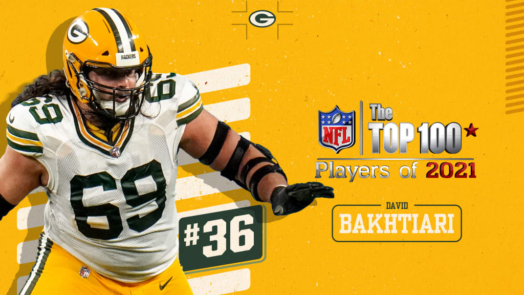 91: David Bakhtiari (OT, Packers), Top 100 Players of 2018