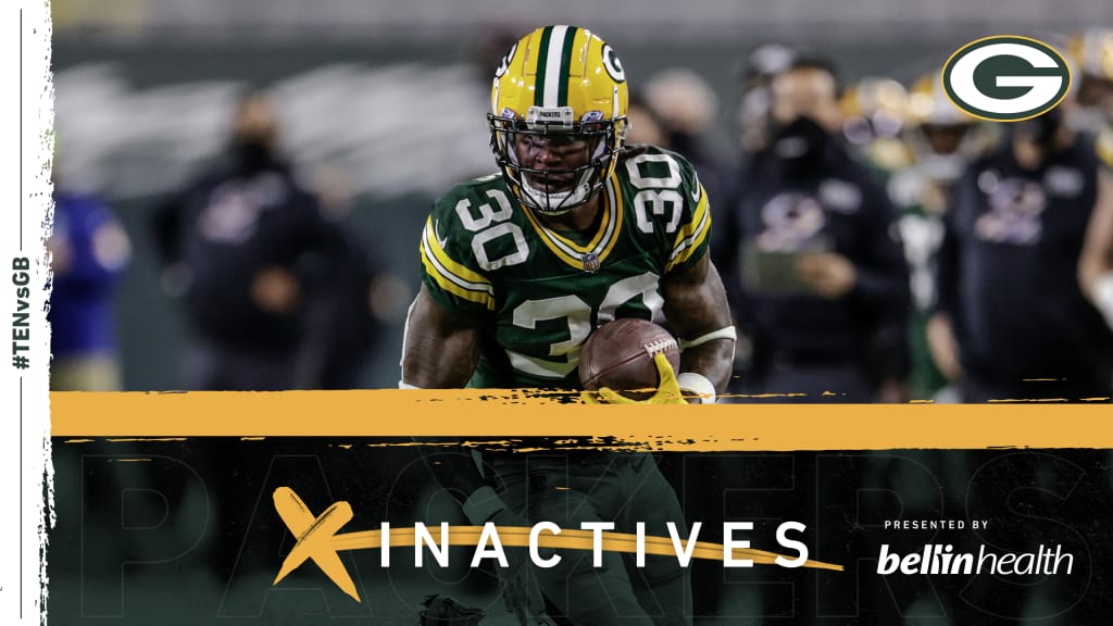 The Titans should trade for Green Bay Packers RB Jamaal Williams