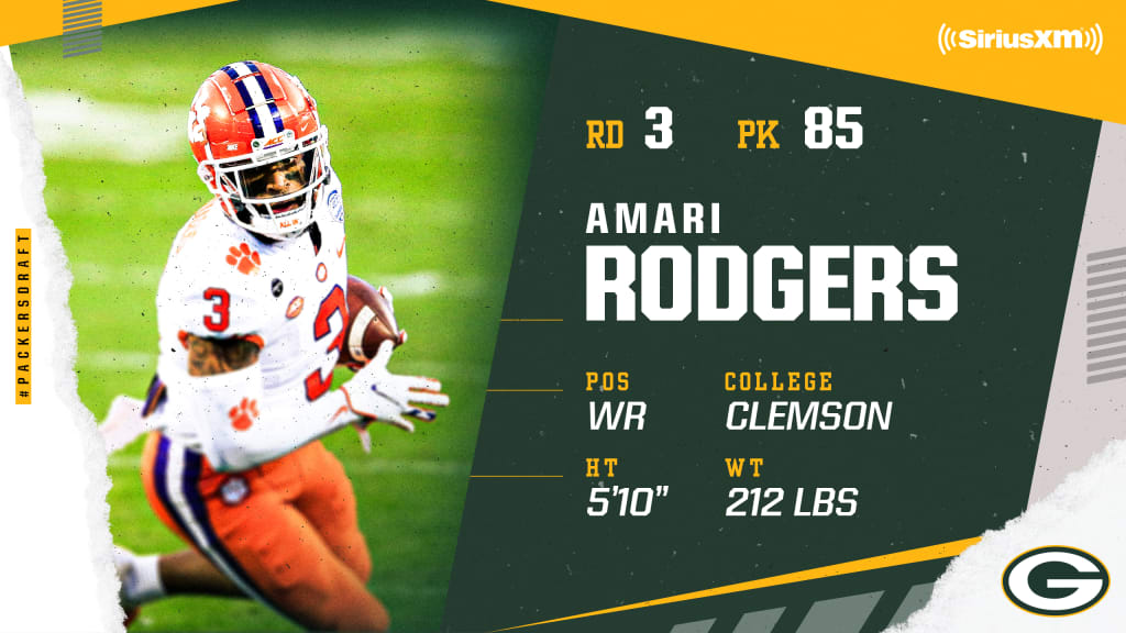 Packers sign WR Amari Rodgers