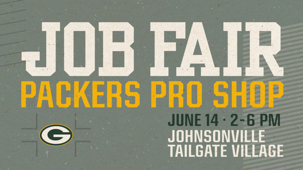 Job fair hosted by Packers Pro Shop for seasonal and part-time employment