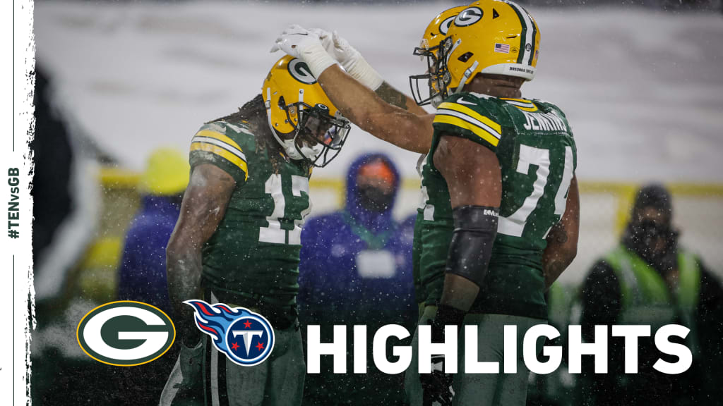 Aaron Rodgers throws 4 TD passes in the snow as the Green Bay Packers rout  the Tennessee Titans: Recap, score, stats and more 