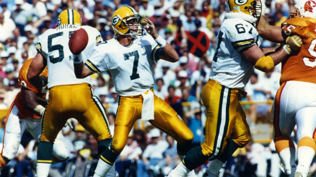 Vintage Starter - Broncos John Elway VS Packers Brett Favre