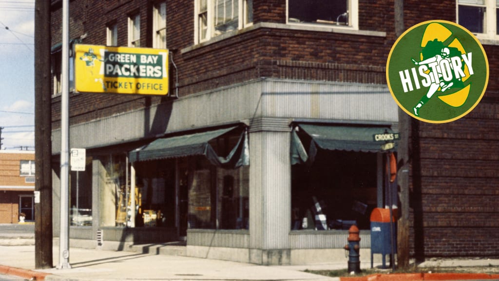 Downtown Green Bay was the Packers' original office space
