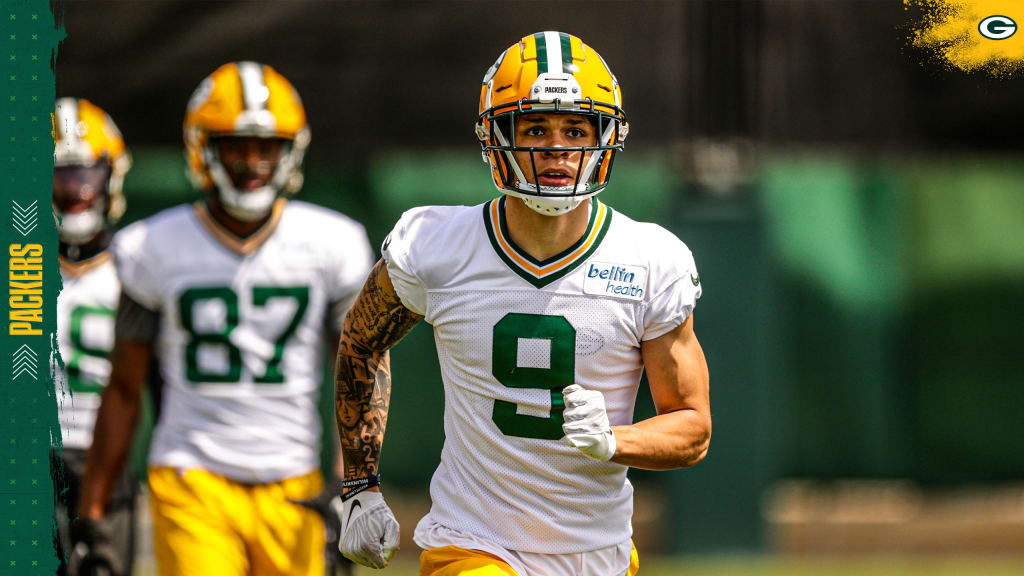 Packers' rookies hit the field for the first time