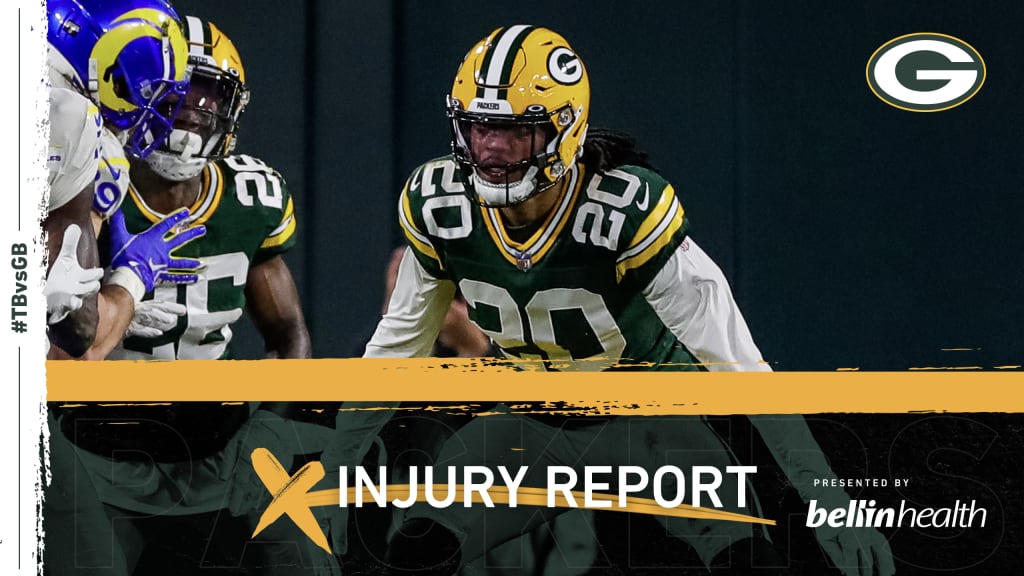 Packers Wednesday Injury Report: Kevin King sits out, looks unlikely to  play vs. Miami - Acme Packing Company