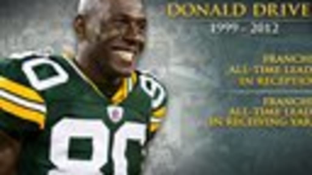 Congratulations, Donald Driver, on - Green Bay Packers