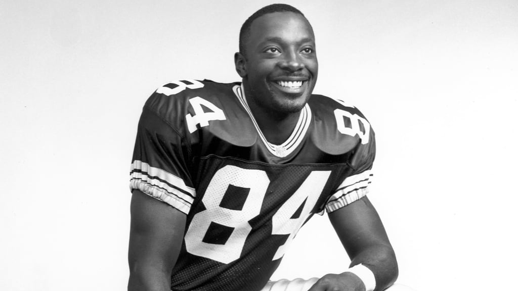 1989 Green bay Packers Football All Pro Tight End Sterling Sharpe Press  Photo