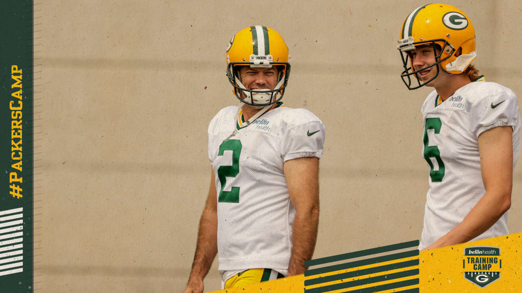 Mason Crosby wants to wear 'green and gold' for as long as he can