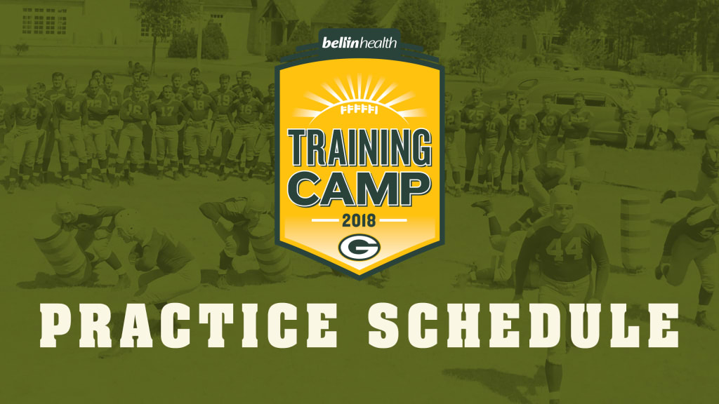 Packers finalize 2022 Training Camp schedule with 12 public practices -  Acme Packing Company