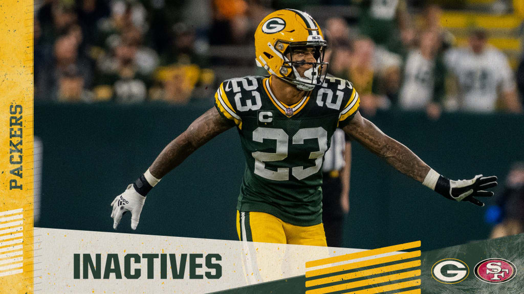 Packers List 33 Inactives for Preseason Game at 49ers - Sports