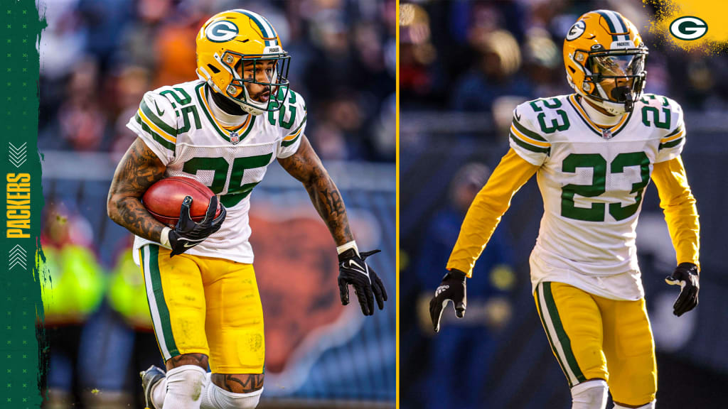 Green Bay Packers cornerback Keisean Nixon (25) on the sidelines