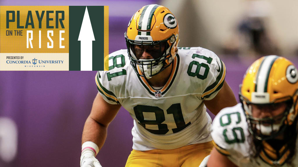 Green Bay Packers' Josiah Deguara runs a drill during an NFL football  minicamp Tuesday, June 8, 2021, in Green Bay, Wis. (AP Photo/Morry Gash  Stock Photo - Alamy