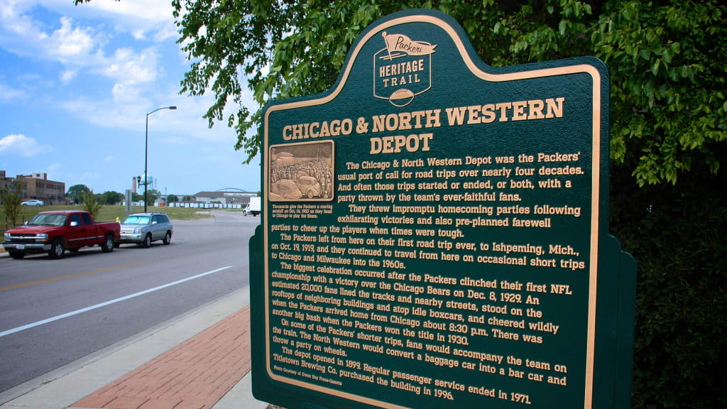 Heritage Trail Plaques  Green Bay Packers Hall of Fame & Stadium