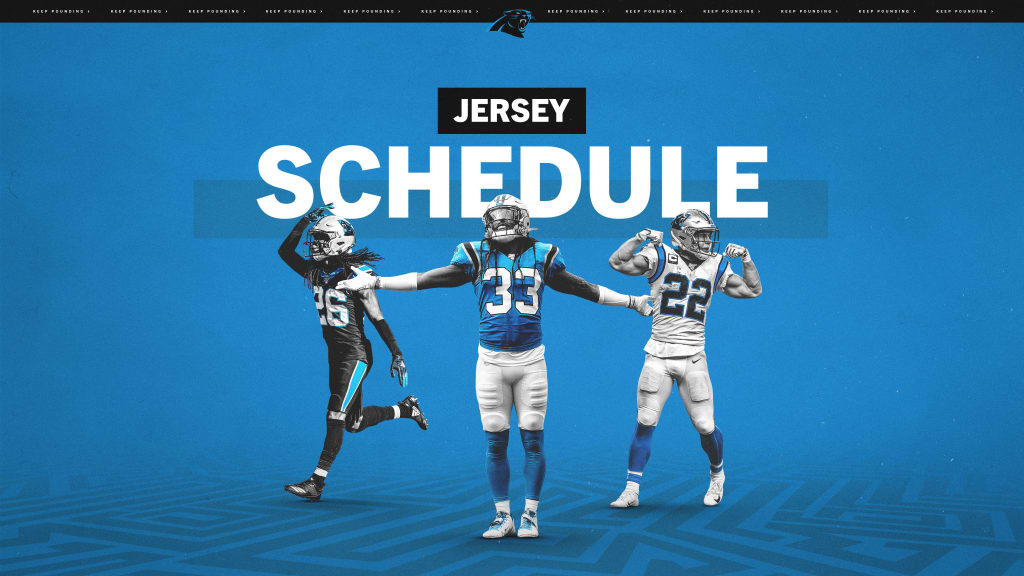 Panthers Jersey Schedule  Carolina Panthers 