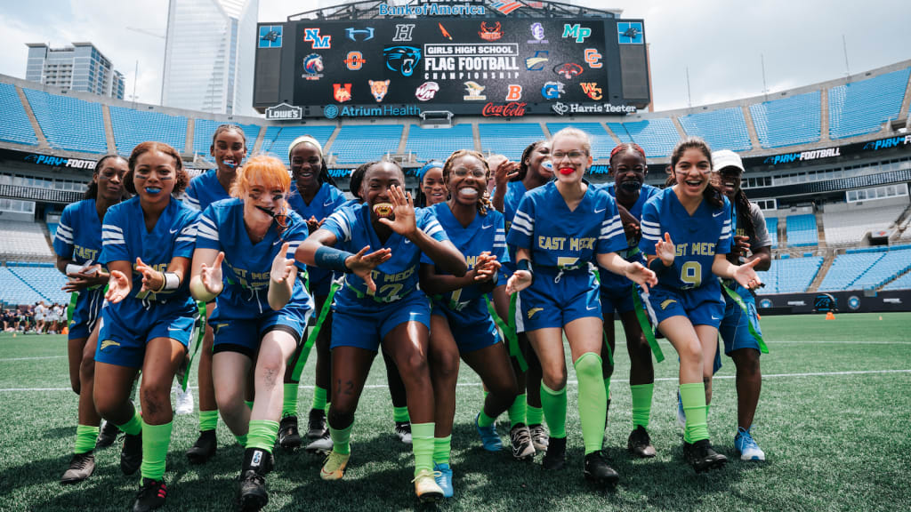 Girls High School Flag Football kicks-off in North Carolina with