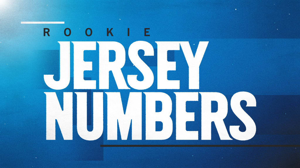 First Look! Rookie Jersey Numbers