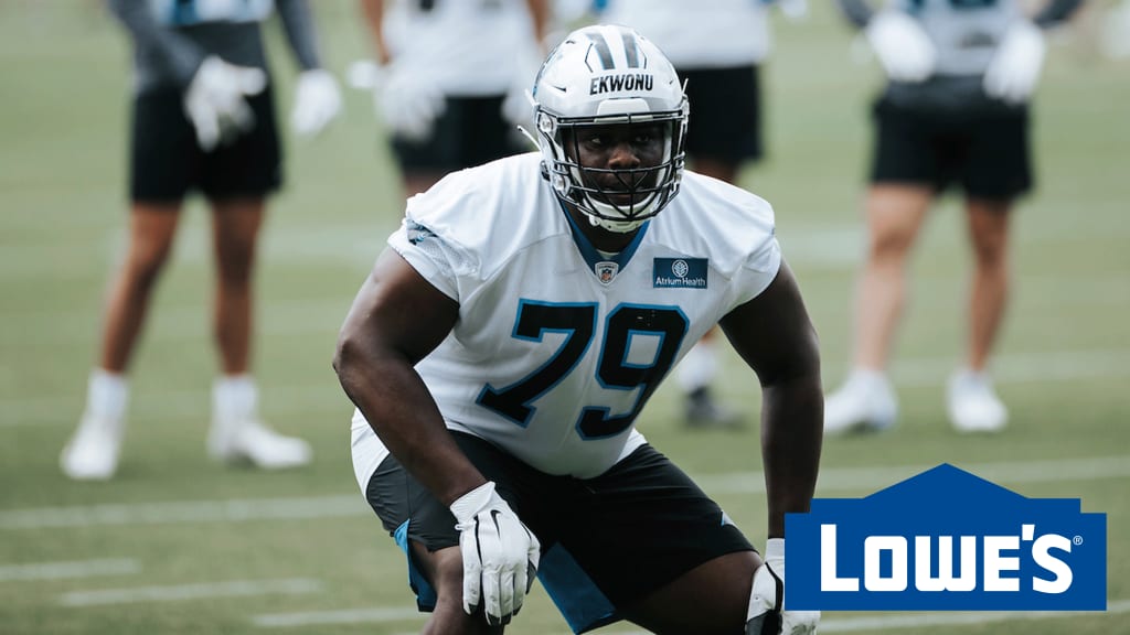 Panthers rookie Ikem Ekwonu won't be given starting LT job