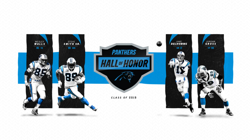 Carolina Panthers induct Jake Delhomme, Jordan Gross, Steve Smith