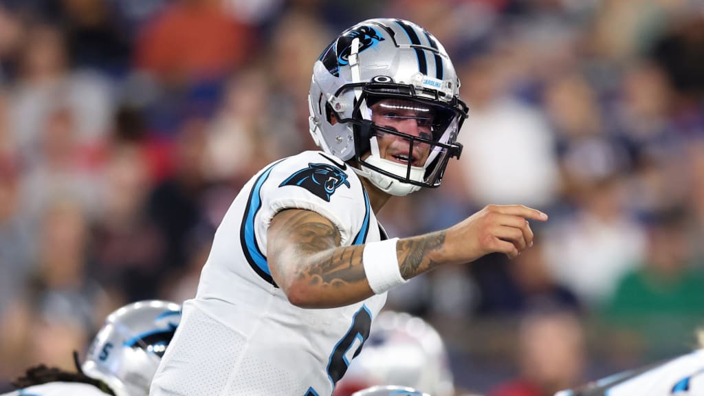 Panthers QB Corral tore Lisfranc vs. Patriots: Rhule