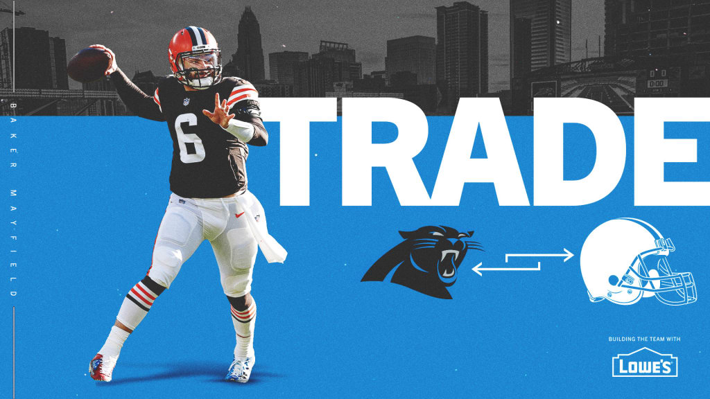 Panthers agree to trade for Baker Mayfield