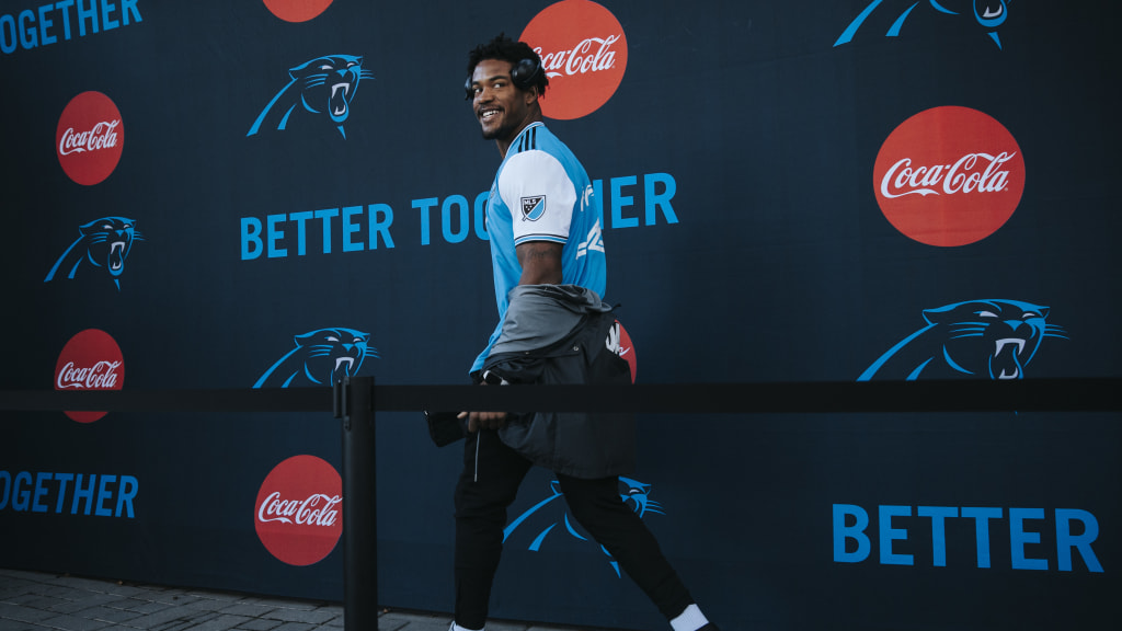 Carolina Panthers on X: .@ChinnJeremy2 is rocking Carolina