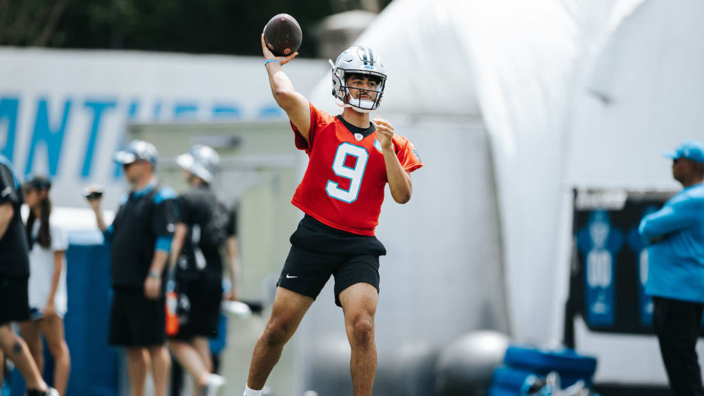 Bryce Young slings it in Panthers OTAs