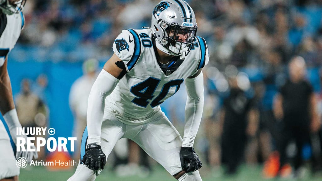 Carolina Panthers release Thursday injury report ahead of Week 1