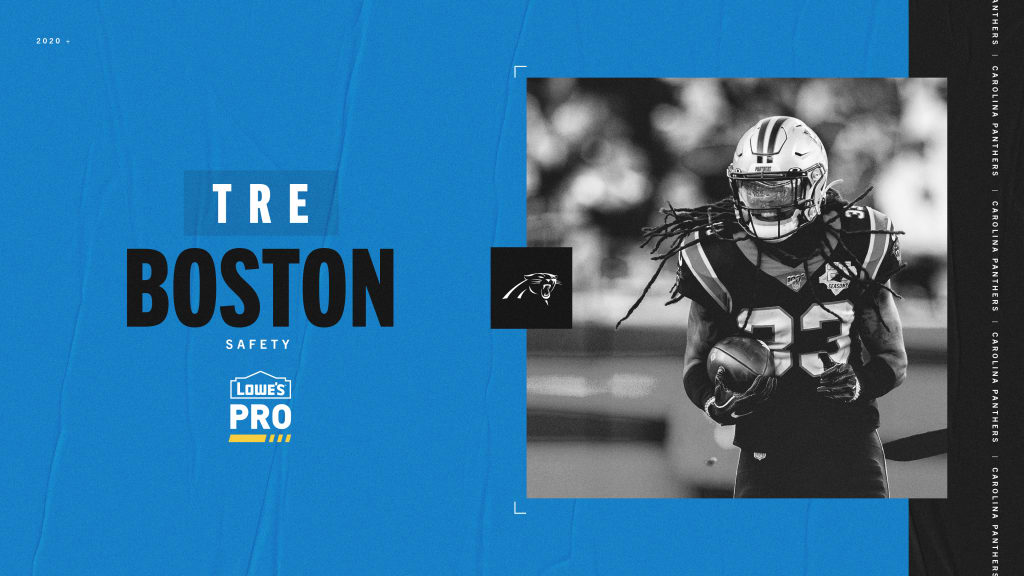 Tre Boston, Carolina Panthers S, NFL and PFF stats