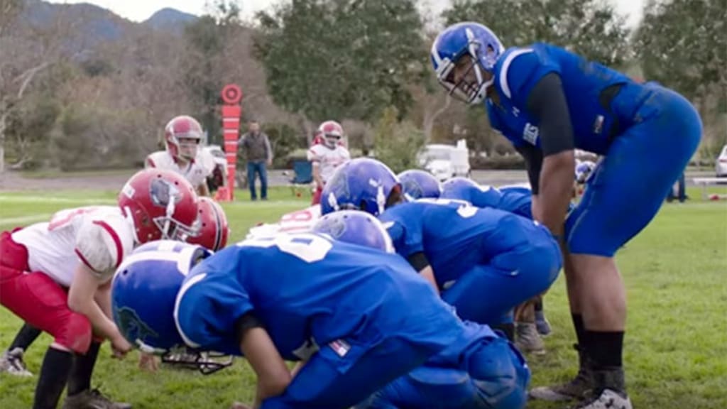 Cam Newton DOMINATES Pee-Wee Football Game in Hilarious Buick Super Bowl  Commercial 