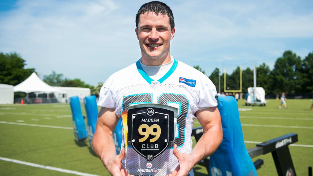 Luke Kuechly joins Madden's 99 Club