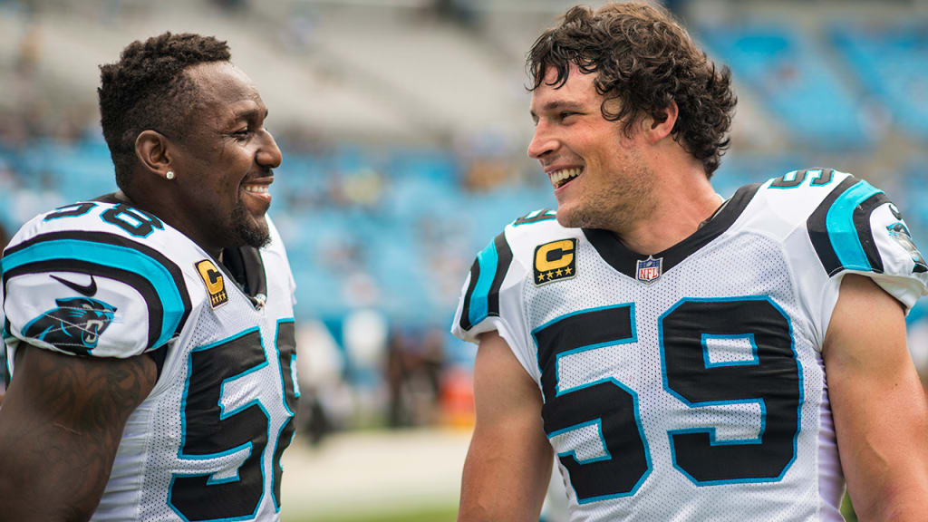 Carolina struggling, but Luke Kuechly, Thomas Davis setting