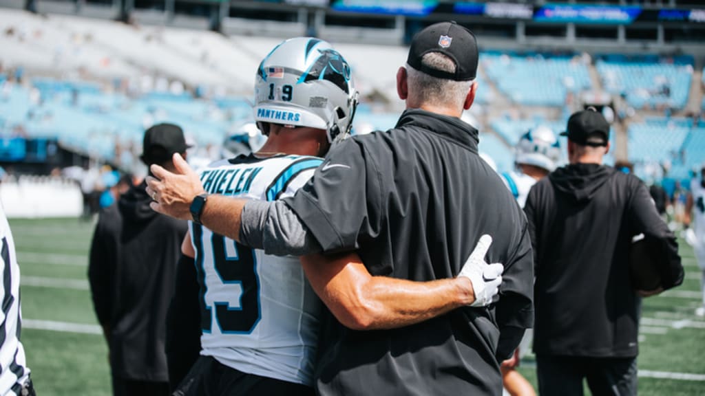 Panthers move forward with new coach, QB and coordinator