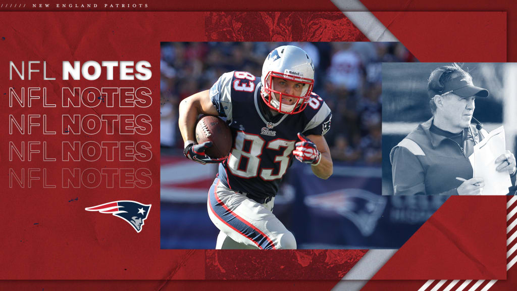 New England Patriots Wes Welker picks up some of his 37 return