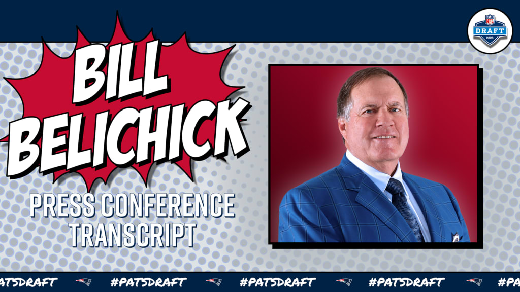 Predicting the Patriots' draft, Bill Belichick's activity, and