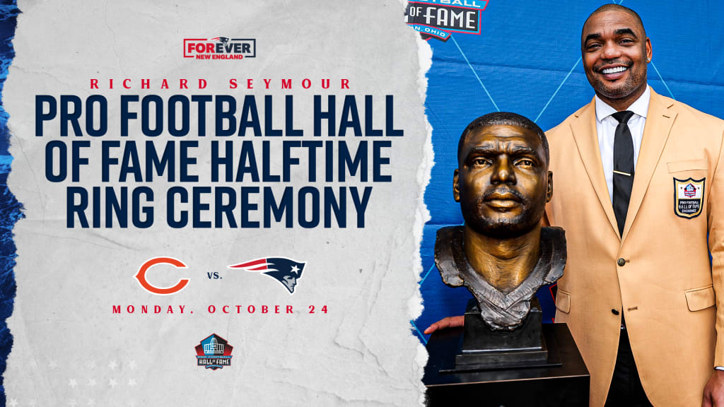 Ty Law Pro Football Hall of Fame Halftime Ceremony