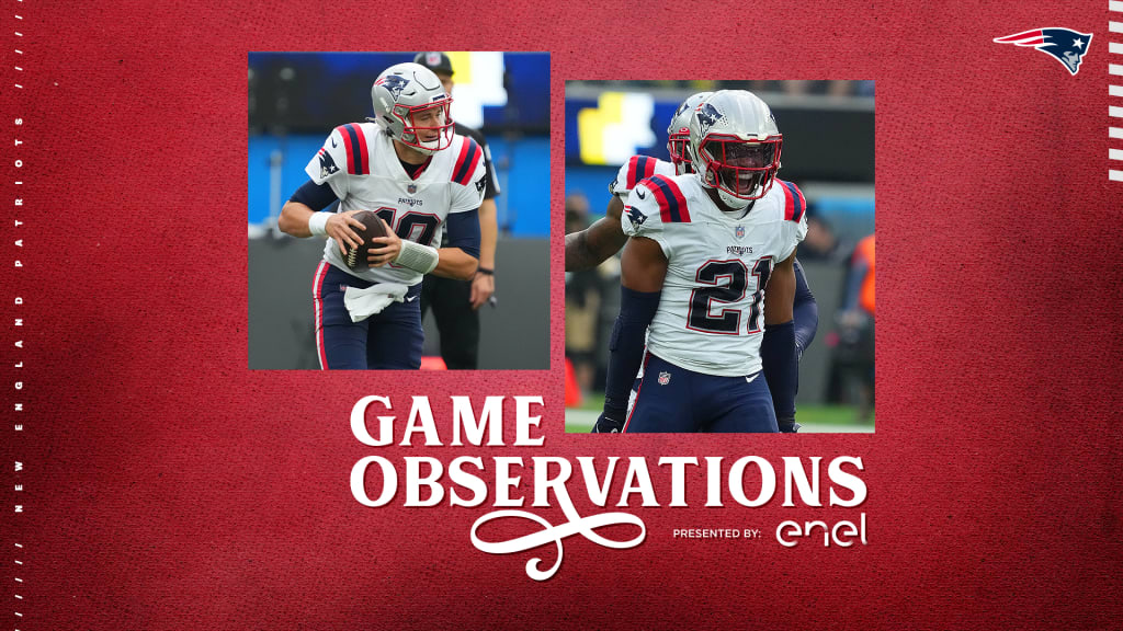 Game Observations: Eight Takeaways From a Much-Needed Win for the Patriots  in the Meadowlands