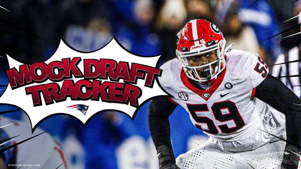 2023 New England Patriots NFL Mock Draft Tracker