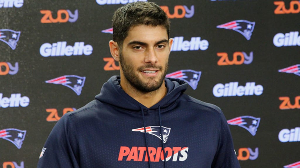 Transcript: Jimmy Garoppolo talks return to New England, his time