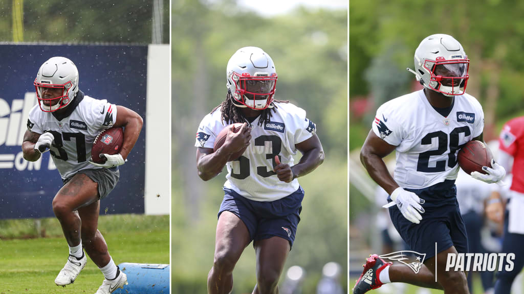 Damien Harris has been the 'best back' in camp, per Patriots' beat writers