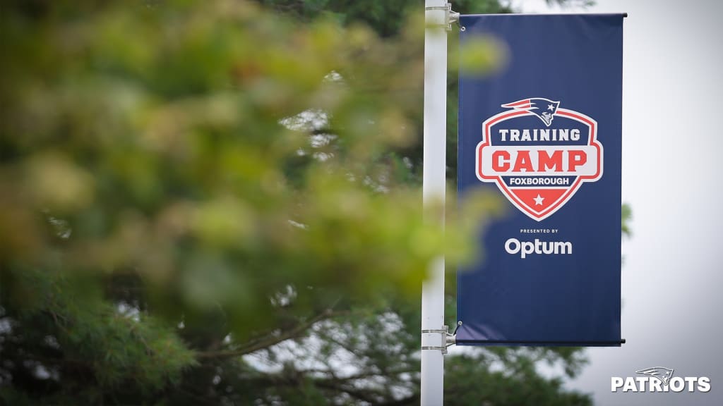 Training camp signs are up for the start of the Washington